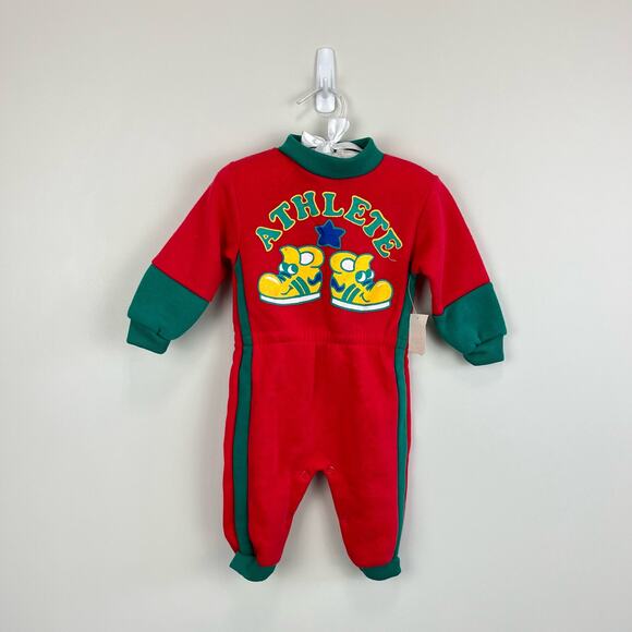Vintage Kalamazoo Kids Athlete Coverall 6-9 Months NWT - Picture 1 of 8